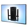 Ergotron  Glide Wall Mount VHD, VESA TV Wall Mount  for Heavy Monitors or TVs Up to 63 Inches, 45 to 70 lbs  Black view 4