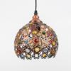 Kiven Plug-in Crystal Pendant Light with 15 Feet Cord, Dimmer Switch in Cord, 1-Light, Bohemian view 3