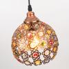 Kiven Plug-in Crystal Pendant Light with 15 Feet Cord, Dimmer Switch in Cord, 1-Light, Bohemian view 4