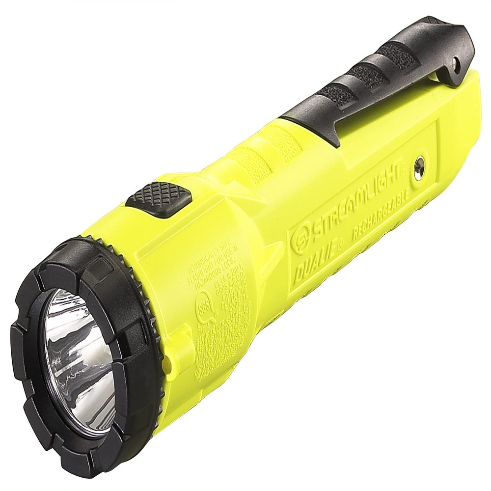 Streamlight 68730 Dualie Intrinsically Safe 275-Lumen Flashlight, Yellow