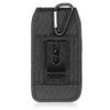 for Apple iPhone 8 Plus Nylon Skin Vertical Phone Holster Pouch with Belt Clip Loop view 3