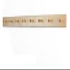 Solid Maple Shaker Peg Rack (Natural, 41" x 3.5" with 7 pegs) view 1