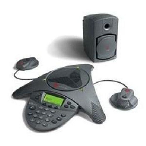 Polycom SoundStation VTX1000 w/ Mics [No Sub Included] (Renewed)