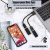 Tek Styz OTG USB-C 3.0 Adapter (2 Pack) Compatible with ZTE Z982 to Quick Multi-Use Functions to Backup, Keyboard, mice, Thumb Drives, Saves, More (Black) view 4