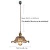 Kiven H-Track System 1-Light Antique Glass Track Lighting Pendant view 2