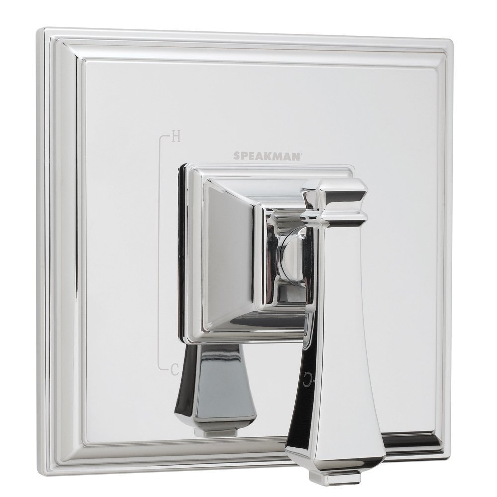 Speakman CPT-8000-P Rainier Pressure Balance Shower Valve Trim, Polished Chrome (Valve Not Included)