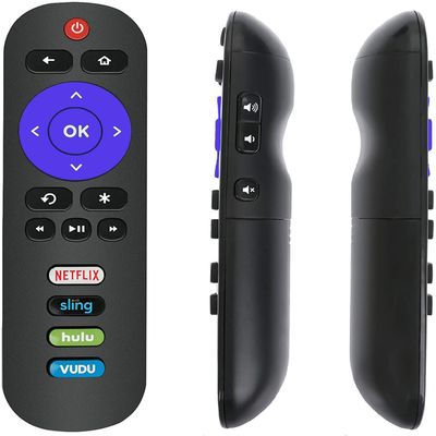 USARMT New RC280V4-Vudu Replaced TCL Roku RC280 Remote with Netflix Sling Hulu Vudu Keys for TCL Smart TVs 32S305 40S405 49S405 55S403 55S405 65S403 65S405