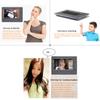 AMOCAM Video Intercom Wired System, 7" Monitor Video Door Phone DoorPhone Doorbell HD Camera Kits Support Unlock, Monitoring, Dual-Way Intercom for Villa House Office Apartment (1-Camera 2-Screen) view 3