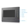 AMOCAM Video Intercom Wired System, 7" Monitor Video Door Phone DoorPhone Doorbell HD Camera Kits Support Unlock, Monitoring, Dual-Way Intercom for Villa House Office Apartment (1-Camera 2-Screen) view 4
