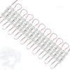 Lulin 100PCS Waterproof Super Bright Led Strip Lights White, 46FT DC12V 3 LED Module for Letter Sign Advertising Sign with Tape Adhesive Backside view 1