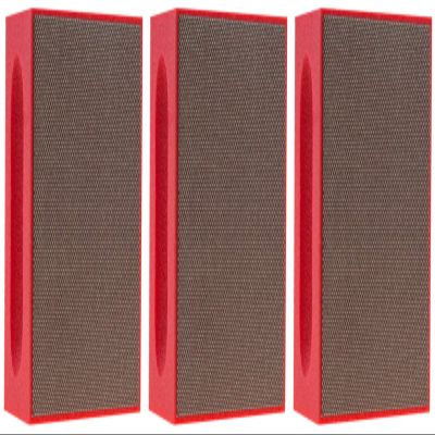 KGS PRO-PAD Diamond Hand Polishing Pads (3 Pack, Grit 200 (red))
