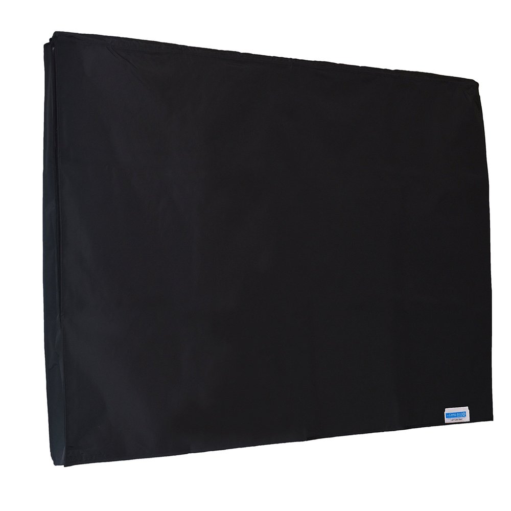 Comp Bind Technology Black Marine Grade TV Cover for Vizio E40-C2 40'' 1080P Smart TV, Heavy Duty and Waterproof Material,Slides Easily on Your TV,Maximize TV Life, Dimensions - 37''W x 3''D x 22''H