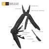 Roxon CM1349 SPARK Multitool Plier, 14-in-1 Multitools Folding Plier, Multipurpose Outdoor Survival Portable Multi Tool Set view 2