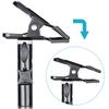 Neewer 2 PCS Photo Studio Heavy Duty Metal Clamp Holder with 5/8" Light Stand Attachment for Reflector view 2