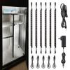 TORCHSTAR 6pcs 12 Inch LED Safe Lighting Kit, Rocker Switch, 5000K view 1