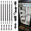 TORCHSTAR 6pcs 12 Inch LED Safe Lighting Kit, Motion Sensor, 5000K view 1