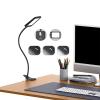 TROND LED Desk Lamp with Clamp, 1000LM Super Bright 3-Level Dimmable Desk Light 6000K Daylight, Extra-Long Flexible Gooseneck Clip on Light, Eye-Care Clamp Lamp for Painting, Workbench,Reading, Sewing view 1