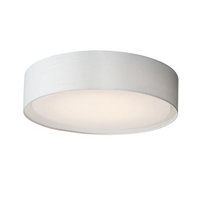 Maxim Lighting Prime 4-Light Flush Mount Ceiling Light | WL Finish | Modern Flush Mount for Hallways and Bedrooms | Low Profile Ceiling Mount | 10222WL