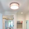 Maxim Lighting Prime 4-Light Flush Mount Ceiling Light | WL Finish | Modern Flush Mount for Hallways and Bedrooms | Low Profile Ceiling Mount | 10222WL view 4