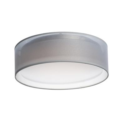Maxim Lighting Prime 3-Light Flush Mount Ceiling Light | WO Finish | Modern Flush Mount for Hallways and Bedrooms | Low Profile Ceiling Mount | 10220WO