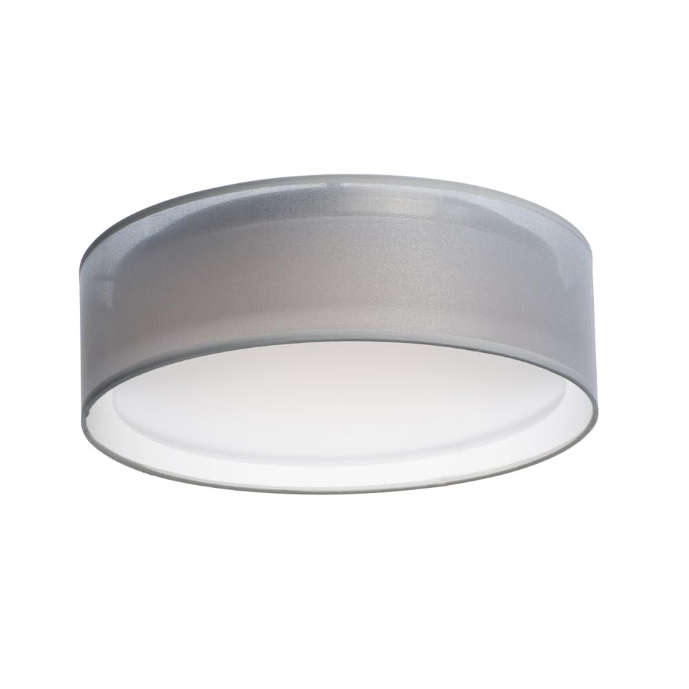 Maxim Lighting Prime 3-Light Flush Mount Ceiling Light | WO Finish | Modern Flush Mount for Hallways and Bedrooms | Low Profile Ceiling Mount | 10220WO