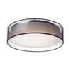 Maxim Lighting Prime 3-Light Flush Mount Ceiling Light | WO Finish | Modern Flush Mount for Hallways and Bedrooms | Low Profile Ceiling Mount | 10220WO view 4
