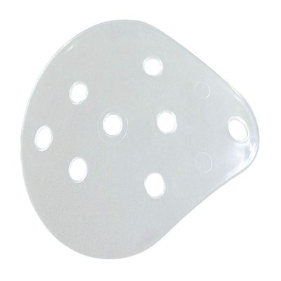 100 pack - WHITE PC eye shields - 100 qty