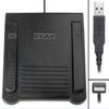 Express Scribe Transcription Foot Pedal ECS-FPAE - For Free & Paid Software on Windows & Mac - Not for Case Catalyst or Other Transcription Programs view 1