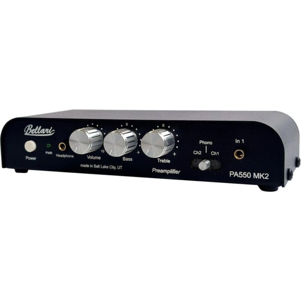 Rolls Bellari PA550 Preamplifier with RIAA Phono Preamp & Headphone Amp