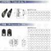 HangTon HS24 500V 10A High Power Industrial Connector Male Plug Female Panel Mount Socket (10 Pin) view 4