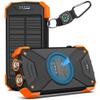BLAVOR Solar Power Bank 10,000mAh Portable Wireless Charger for Cell Phones view 1