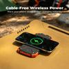 BLAVOR Solar Power Bank 10,000mAh Portable Wireless Charger for Cell Phones view 2
