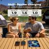 BLAVOR Solar Power Bank 10,000mAh Portable Wireless Charger for Cell Phones view 4