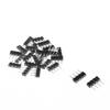 uxcell 25pcs 4 Pin Male to Female Plug Header Adapter Connector Black view 1