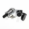 HangTon HS20 12 Pin Metal Connector Industrial Machinery Power 500V 5A Cable Plug Panel Mount Socket view 2