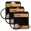 Zomei 62mm Star-Effect Cross Starburst Twinkle Lens + 4 Points Star Filter + 6 Points Star Filter + 8 Points Star Filter Set for Canon Nikon view 1