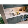 Elkay Crosstown 18 Gauge Stainless Steel 13-1/2" x 18-1/2" x 9" Single Bowl Undermount Bar Sink view 2