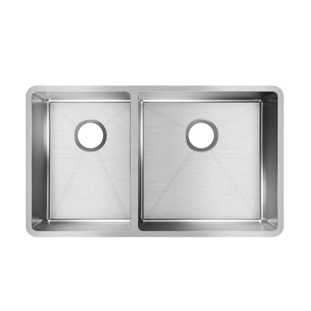 Elkay ECTRU32179LT Crosstown 40/60 Double Bowl Undermount Stainless Steel Sink