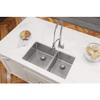 Elkay ECTRU32179RT Crosstown 60/40 Double Bowl Undermount Stainless Steel Sink view 2