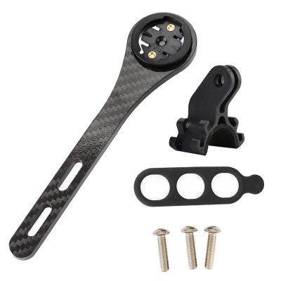 Bicycle Computer Holder, Road Bike Cycling Computer Integrated Handlebar Stem for Garmin for Bryton Series
