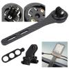Bicycle Computer Holder, Road Bike Cycling Computer Integrated Handlebar Stem for Garmin for Bryton Series view 3