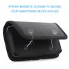 for iPhone X Belt Case, miadore Horizontal Belt Clip Holster [Magnetic Flap] Black Nylon Phone Holder Cover [Elastic Side] with Belt Loops for iPhone X (for Thin Case) view 4