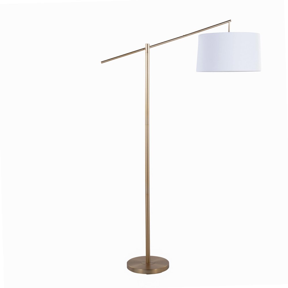 Grandview Gallery Casper 69" Metal Floor Lamp, Floor Lamps for Living Room, Floor Lamp for Bedroom, Standing Lamp, Tall Lamp, Living Room Lamp, Bedroom Lamp, Corner Lamp