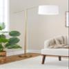 Grandview Gallery Casper 69" Metal Floor Lamp, Floor Lamps for Living Room, Floor Lamp for Bedroom, Standing Lamp, Tall Lamp, Living Room Lamp, Bedroom Lamp, Corner Lamp view 2