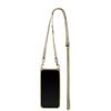 Vaultskin Victoria Leather Strap Case with Wallet for iPhone SE (2 & 3 Gen) / 6/7 / 8 - Crossbody Clip and Go Purse for Cards and Cash (Champagne, Leather Strap) view 2