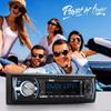 Pyle Marine Bluetooth Stereo Radio - 12v Single DIN Style Boat In dash Radio Receiver System with Built-in Mic, Digital LCD, RCA, MP3, USB, SD, AM FM Radio - Remote Control - PLMRB29B (Black) view 2