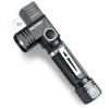 NICRON Flashlight, N7 600 Lumens Tactical Flashlight, 90 Degree Ip65 Waterproof Led Mini Flashlight 4 Modes- Best High Lumens are for Camping, Outdoor, Hiking Not Including Batteries Gift view 1