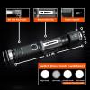 NICRON Flashlight, N7 600 Lumens Tactical Flashlight, 90 Degree Ip65 Waterproof Led Mini Flashlight 4 Modes- Best High Lumens are for Camping, Outdoor, Hiking Not Including Batteries Gift view 3