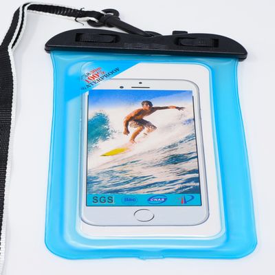 Adoretex Floating Waterproof Phone Case, 6"(WP-05) - Blue