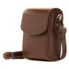 MegaGear MG279 Canon PowerShot S120, Sony Cyber-shot DSC-RX100V, DSC-RX100IV, DSC-RX100III, DSC-RX100II Leather Camera Case with Strap - Dark Brown view 1